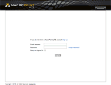 Tablet Screenshot of macropoint-lite.com